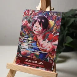 One Piece Card Game - Luffy ST01-012 2024 Championship - English NM - Image 1