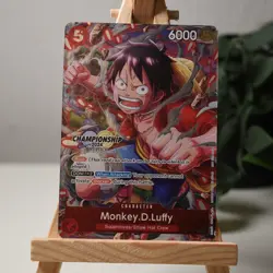 One Piece Card Game - Luffy ST01-012 2024 Championship - English NM - Image 3