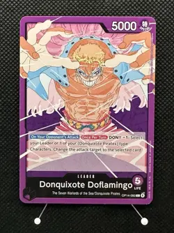 One Piece The Azure Sea's Seven Donquixote Doflamingo OP14-060 L - Image 1