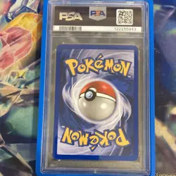 2001 Pokemon TCG Marill 11/18 Southern Islands Promo Reverse Holo PSA 8 - Image 2