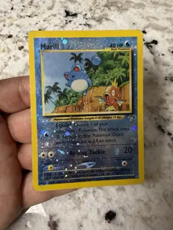 Pokemon TCG Southern Islands Marill Reverse Holo Promo (11/18) - HP - Image 1