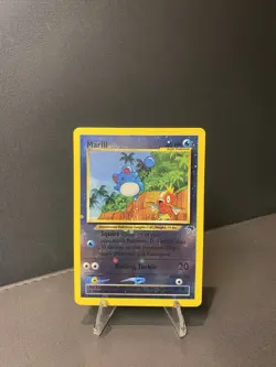 Marill 11/18 Southern Islands Reverse Holo Promo Pokemon TCG 2001 LP+/NM- - Image 1