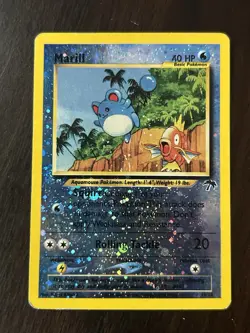 Pokemon TCG Marill 11/18 Southern Islands Promo Reverse Holo Basic HP 40 EN - Image 1
