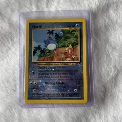 Pokemon TCG Marill Southern Islands Reverse Holo Rare Promo Card 11/18 - Image 1