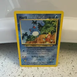 Marill Southern Islands 11/18 Reverse Holo Pokemon TCG - Image 1