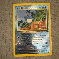 Marill Southern Islands 11/18 Reverse Holo Pokemon TCG - Image 3