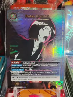 Rukia Kuchiki SR* Alt Art UE01BT/BLC-1-053 NM Union Arena TCG Bleach TYBW - Image 1