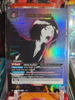 Rukia Kuchiki SR* Alt Art UE01BT/BLC-1-053 NM Union Arena TCG Bleach TYBW - Image 2
