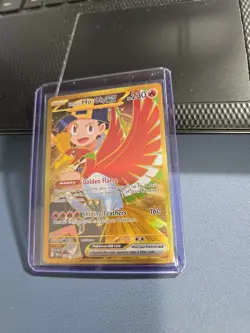 Pokemon TCG Ethan's Ho-Oh EX Gold Hyper Rare 239/182 Destined Rivals Full Art - Image 2