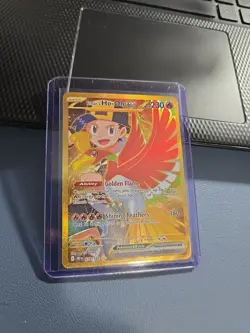 Pokemon TCG Ethan's Ho-Oh EX Gold Hyper Rare 239/182 Destined Rivals Full Art - Image 3