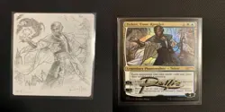 Mtg Teferi, Time Raveler Artist Proof Secret Lair - Image 1