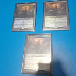 Mtg Sheoldred, The Apocalypse Foil Set Of 3 - Image 1