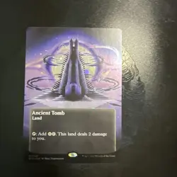 Mtg Ancient Tomb Galaxy Starscape Poster English Foil - Image 1
