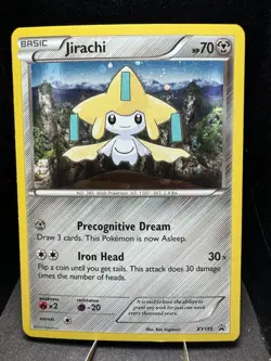 Pokemon TCG XY Jirachi XY195 Black Star Promo Cosmos Holo LP/NM! - Image 1