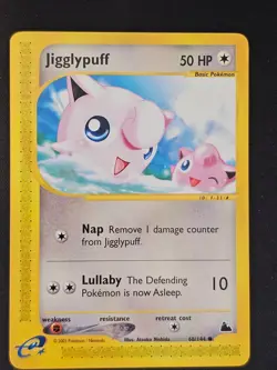 Pokemon TCG Jigglypuff 68 Skyridge Mint Near Mint (non-holo) - Image 1
