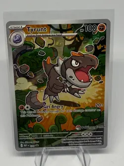Pokemon TCG Tyrunt MEP070 Pokemon Center Stamped - Image 1