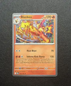 Blaziken 042/182 Cosmos Holo Exclusive Destined Rivals Pokemon TCG Near Mint - Image 1