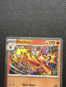 Blaziken 042/182 Cosmos Holo Exclusive Destined Rivals Pokemon TCG Near Mint - Image 3