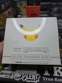 Pokemon TCG 25 Celebrations Elite Trainer Box (Sealed See Pics 2 Tears On Front) 820650829437 - Image 1