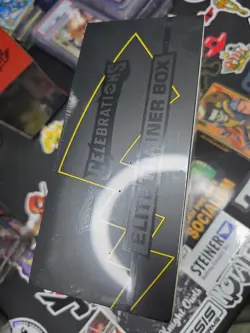 Pokemon TCG 25 Celebrations Elite Trainer Box (Sealed See Pics 2 Tears On Front) 820650829437 - Image 4