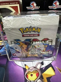 Pokemon TCG XY Evolutions Booster Box - New Factory Sealed - Includes Acrylic - Image 1