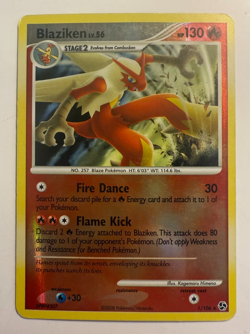 Blaziken Reverse Holo 1/106 Great Encounters 2008 LP+ Pokemon TCG - Image 1