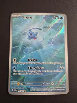 Phione - 175/167 Illustration Rare SV06: Twilight Masquerade Pokemon TCG NM - Image 1