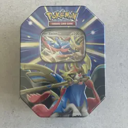POKEMON TCG Pokemon Slashing Legends Tin Zacian EX FACTORY SEALED TIN ex - Image 1
