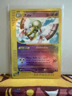 Pokemon TCG Xatu Skyridge Reverse Holo Rare 35/144 LP - Image 1