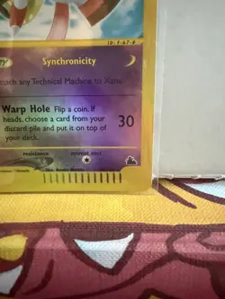 Pokemon TCG Xatu Skyridge Reverse Holo Rare 35/144 LP - Image 5