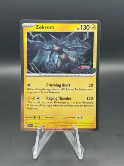 Zekrom 066/182 Paradox Rift Stamped Promo Cosmos Holo Rare Pokemon TCG NM - Image 1