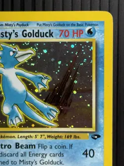 Misty's Golduck 12/132 Gym Challenge Unlimited Holo EN - Image 3