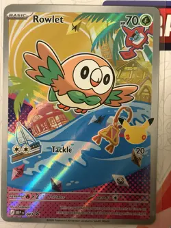 Pokemon - Rowlet Litten Popplio First Partner Illustration Set MEP 43 44 45 LOT - Image 5