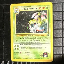 Erika's Venusaur 4/132 Gym Challenge Holo Rare English 2000 WOTC HP 90 - Image 1