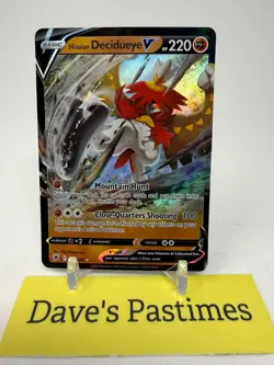 Hisuian Decidueye V 083/189 Swsh10 - Pokemon Astral Radiance - Near Mint - Image 1