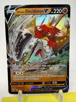 Hisuian Decidueye V 083/189 Swsh10 - Pokemon Astral Radiance - Near Mint - Image 2