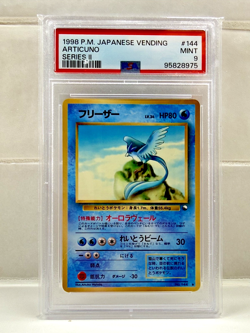 PSA 9 Articuno #144 Vending Series 2 Japanese Pokemon 1998 - Image 1
