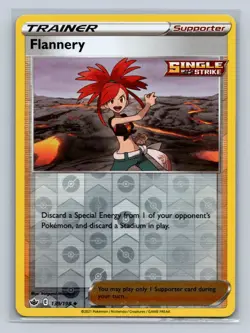 SWSH06: Chilling Reign #139/198 Flannery Reverse Holo - Image 1