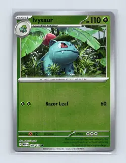 Ivysaur 002/132 Common Mega Evolution Pokemon Reverse Holo Lightly Played - Image 1