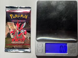 Pokemon Neo Discovery Booster Pack Scizor 21.1g HEAVY - Image 2