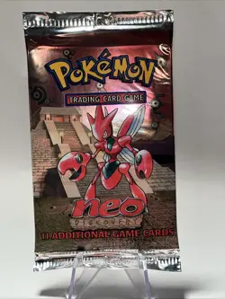 Pokemon Neo Discovery Booster Pack Scizor 21.1g HEAVY - Image 3