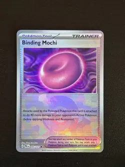 Binding Mochi (Poke Ball Pattern) 095/131 Prismatic Evolutions Pokemon Holo NM - Image 1