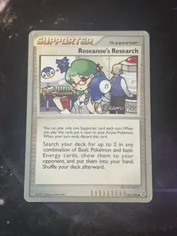 Roseanne's Research - 125/132 - 2009 World Championship - Uncommon - MP - Image 1