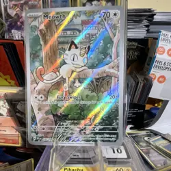 Pokemon TCG Meowth 106/094 Me02 Phantasmal Flames IR Holo EN - Image 1