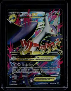 Pokemon TCG M Latios ex 102/108 XY Roaring Skies Full Art LP - Image 1
