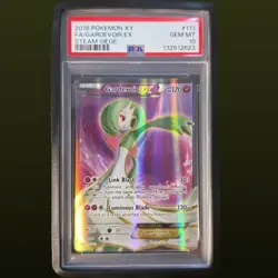 PSA 10 GARDEVOIR EX FULL ART #111 STEAM SIEGE 2016 POKEMON GEM MINT - Image 1