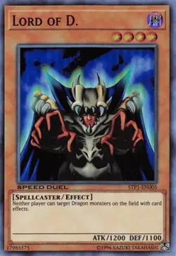 1x Lord of D. - Unlimited NM Eng YuGiOh - Speed Duel TP1 - Image 1