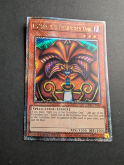 Yugioh Exodia the Forbidden One TN23-EN002 Quarter Century Limited Edition HP - Image 1