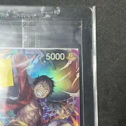 Monkey D Luffy EB02-010 Leader Sound Loader Promo One Piece Card English SEALED - Image 4