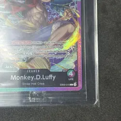 Monkey D Luffy EB02-010 Leader Sound Loader Promo One Piece Card English SEALED - Image 5